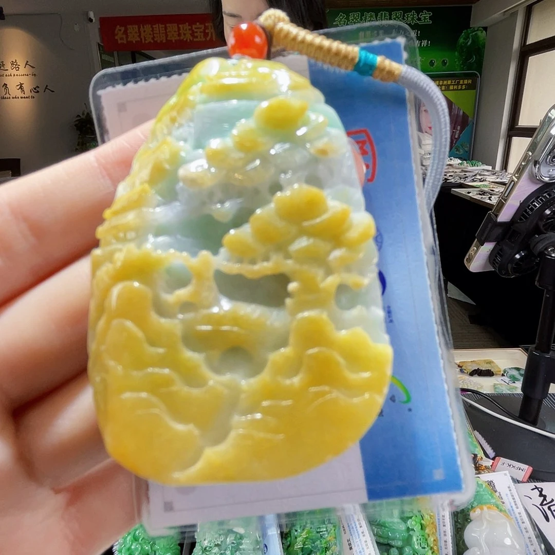 颈饰未镶嵌翡翠翡翠