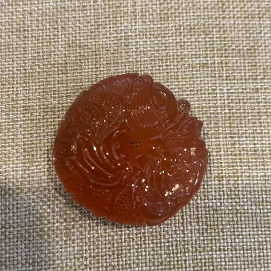 【竞拍】南红雕件 nh250107-44