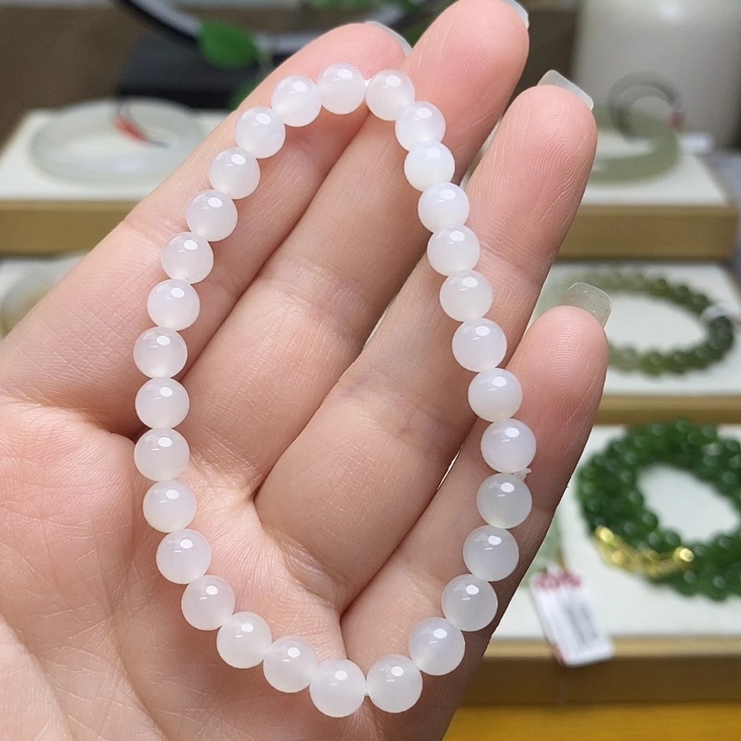 和田玉未镶嵌手链jx