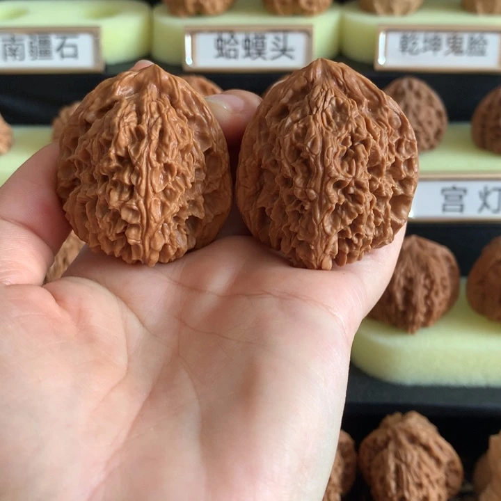 桃核把件嗯**啊文玩核桃南疆石42