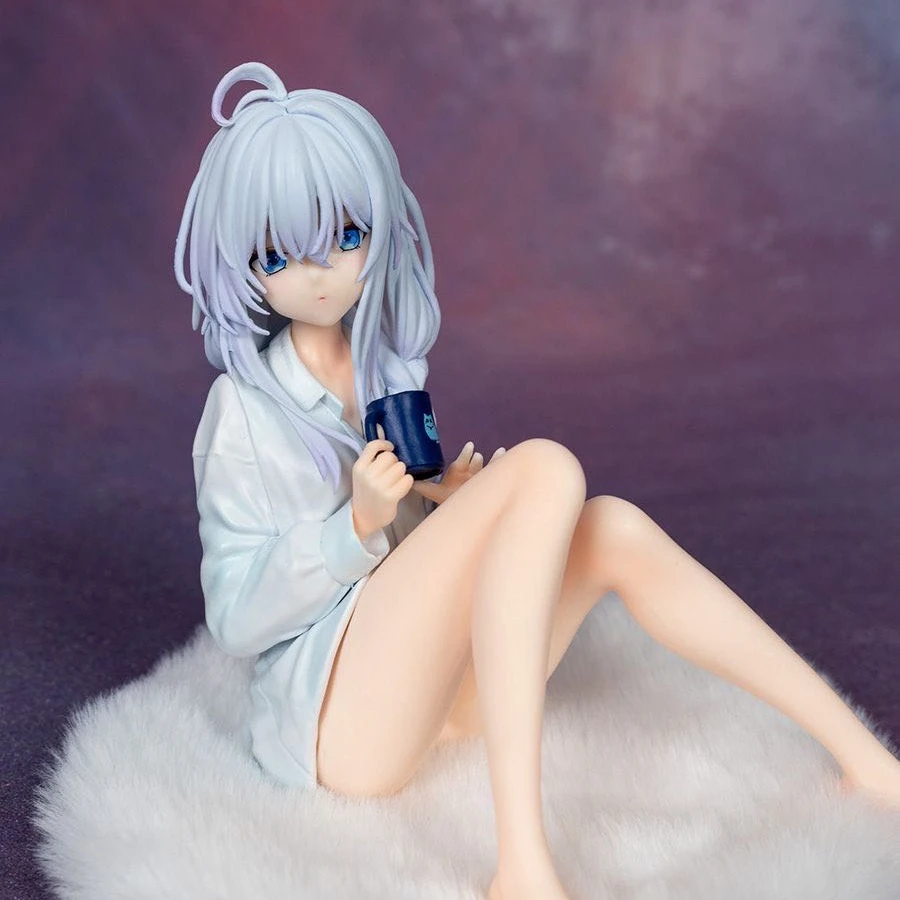 新款魔女之旅伊蕾娜睡衣手办 车载动漫机箱二次元美少女摆件