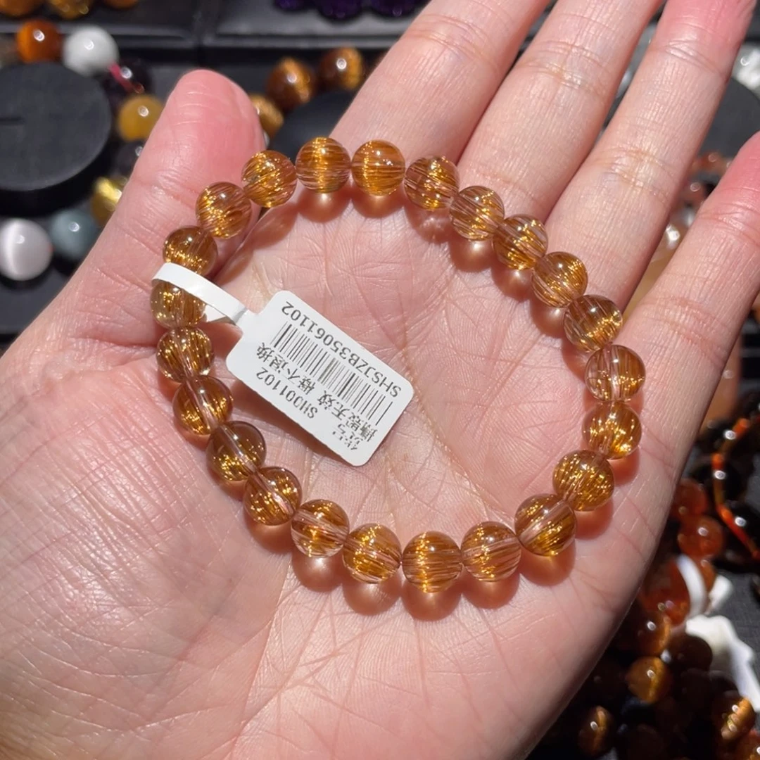 水晶手链未镶嵌铜顺发8mm