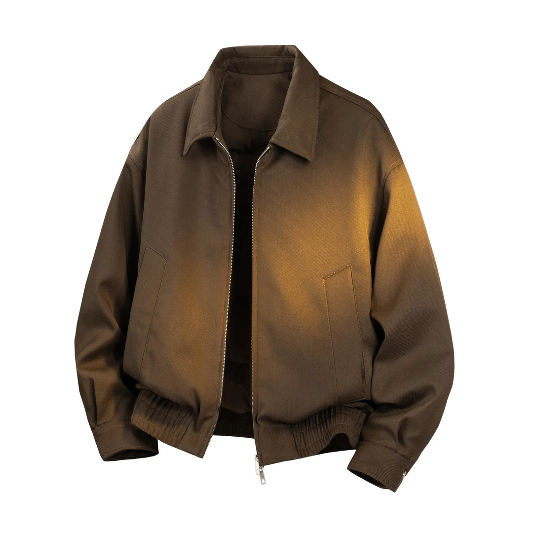 MR.MUDI/穆迪先生行政加绒加厚羽绒夹克男士冬季新款白鸭绒羽绒服