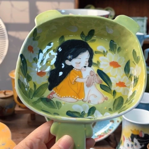 炉景德镇釉下手绘陶瓷