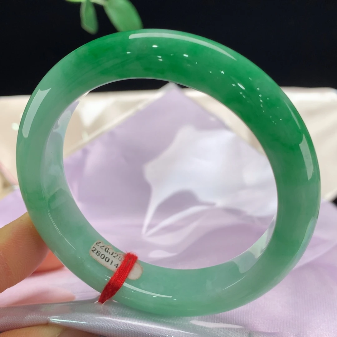 翡翠未镶嵌手镯0145