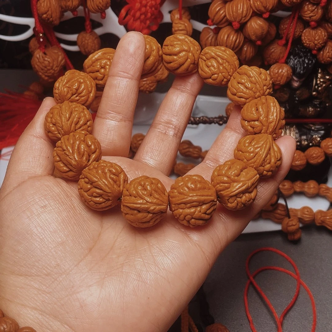 吊坠桃核龙纹桃枭