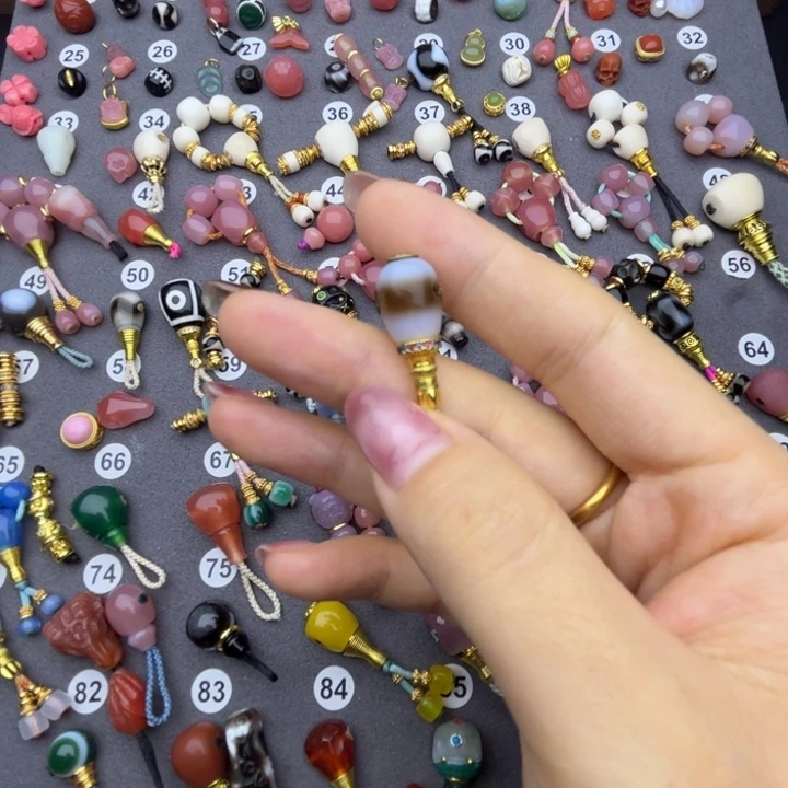 玛瑙/玉髓未镶嵌三通