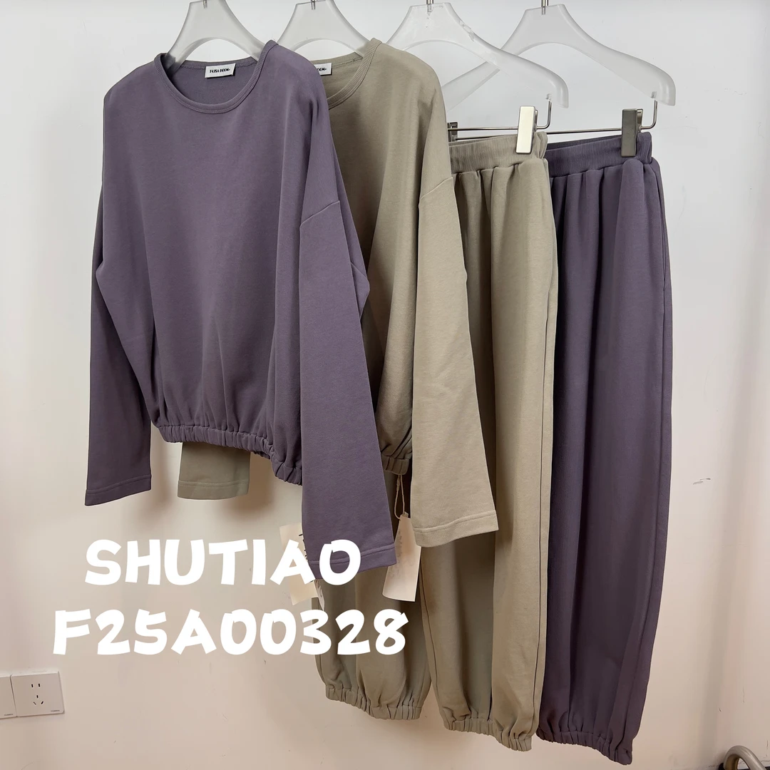 【SHUTIAO】2024秋冬：新款小众设计款套装F25A00328