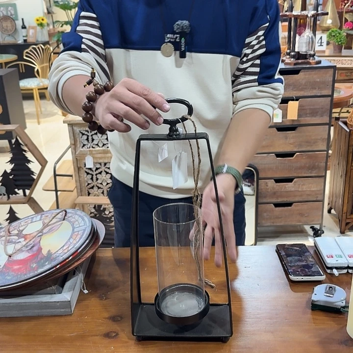 木铁艺烛台烛台烛台