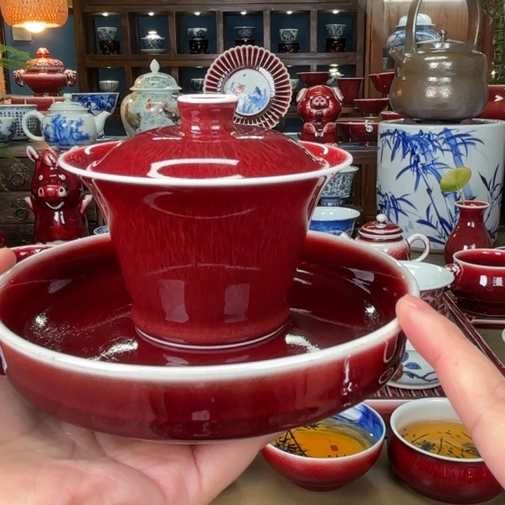 陶闻轩坊开播福利马蹄壶承套组