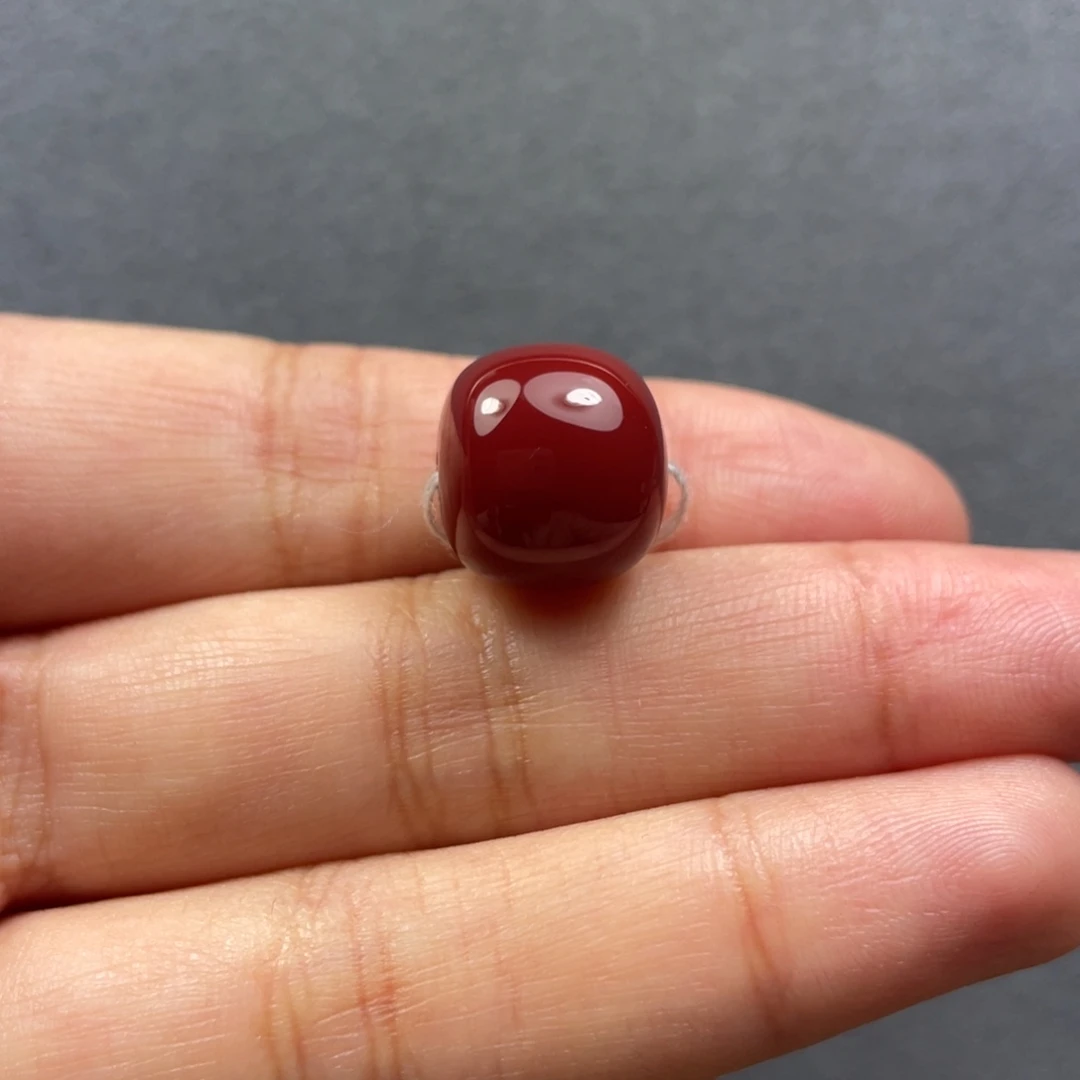 南红玛瑙未镶嵌配饰13.5mm