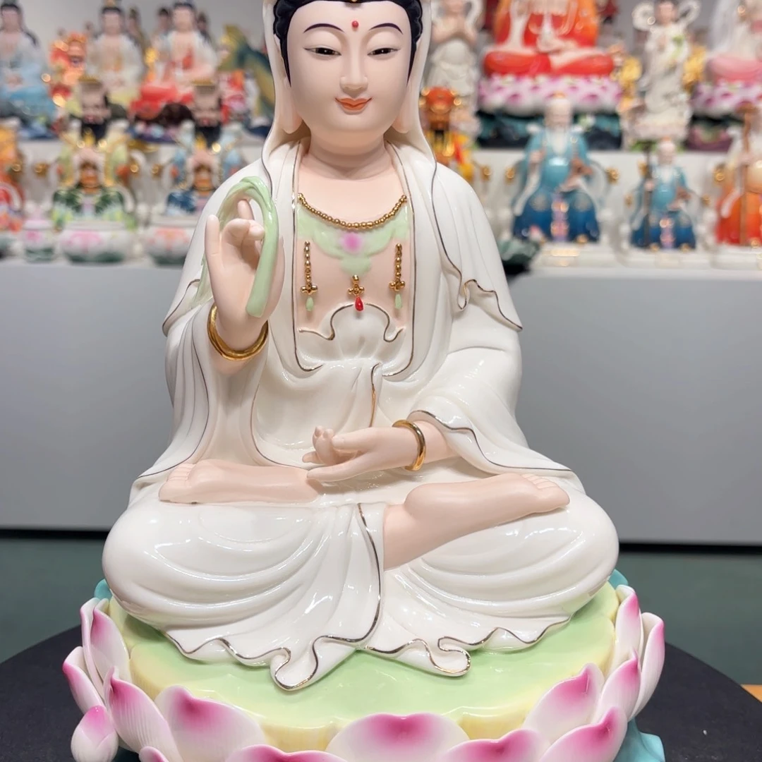 【闪购商品】摆件瓷摆件观音14吋