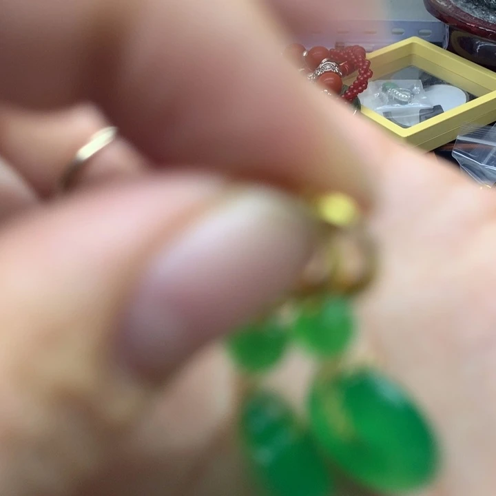 颈饰未镶嵌翡翠吊坠