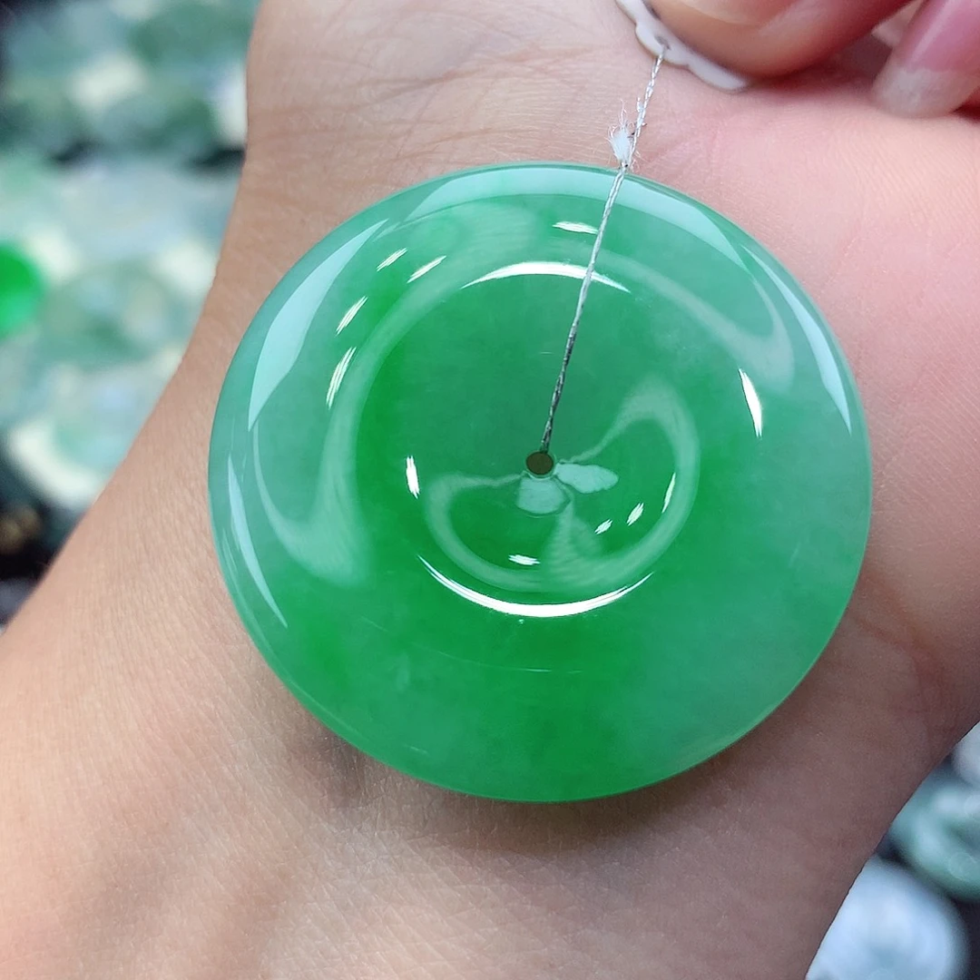 颈饰未镶嵌翡翠编号56尺寸34.4-6.2