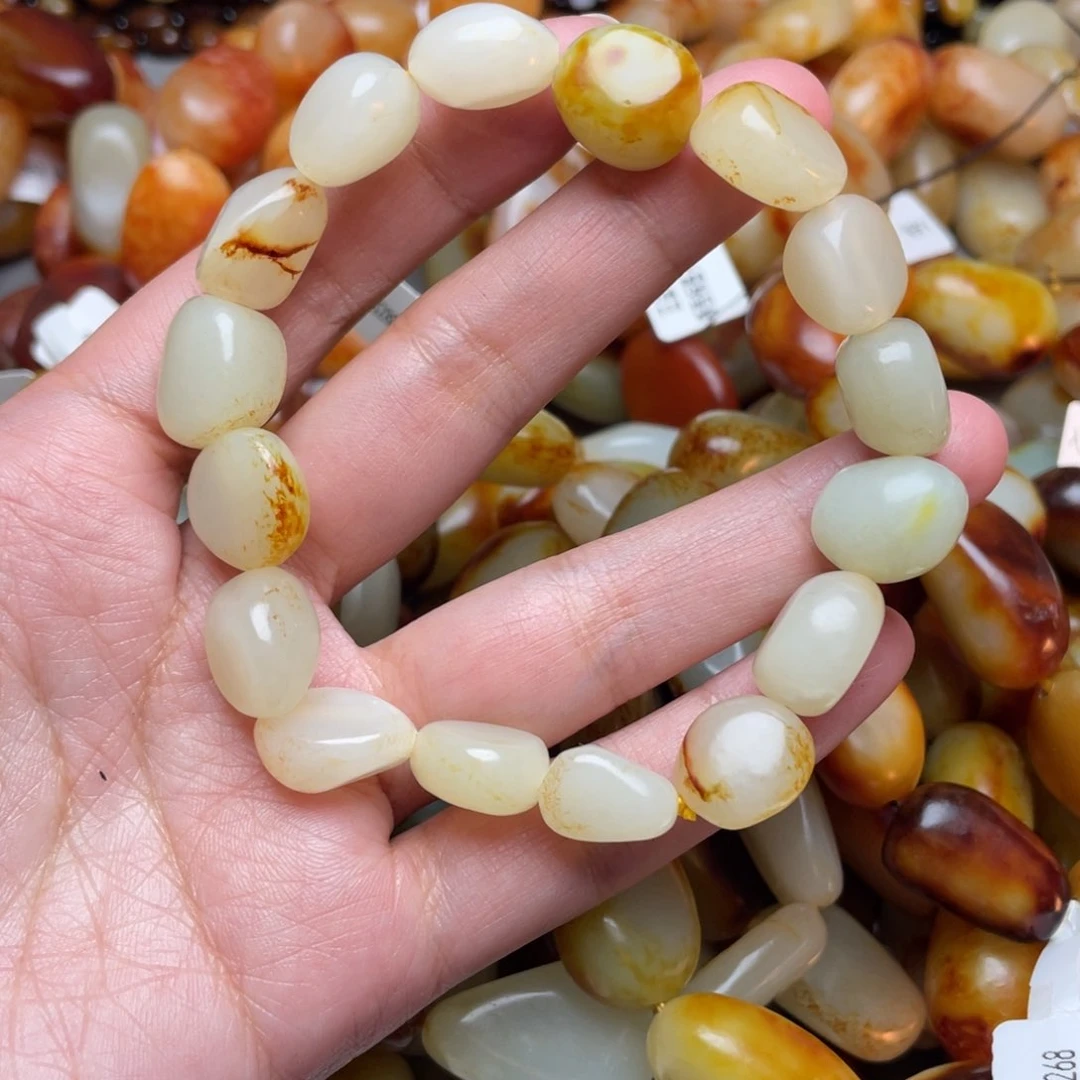 和田玉手链未镶嵌