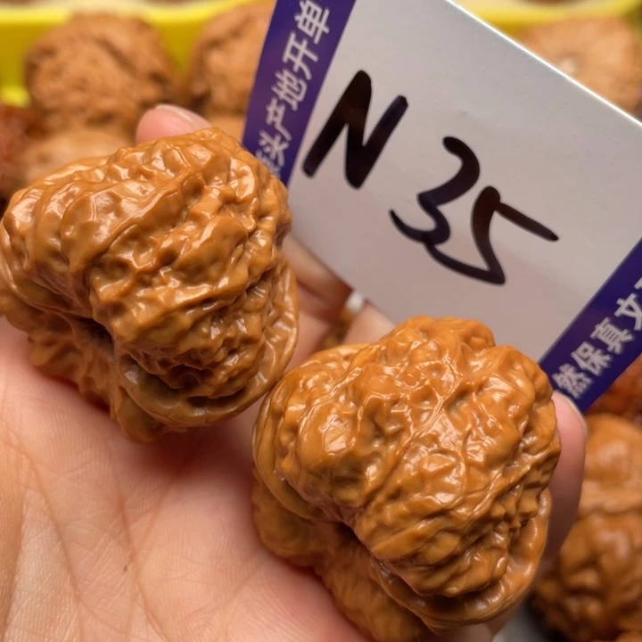 桃核把件蛙蛙36尺