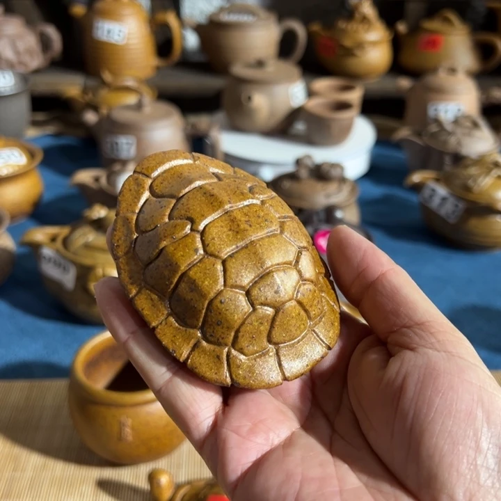 缸金龟原谷烧高温粗瓷