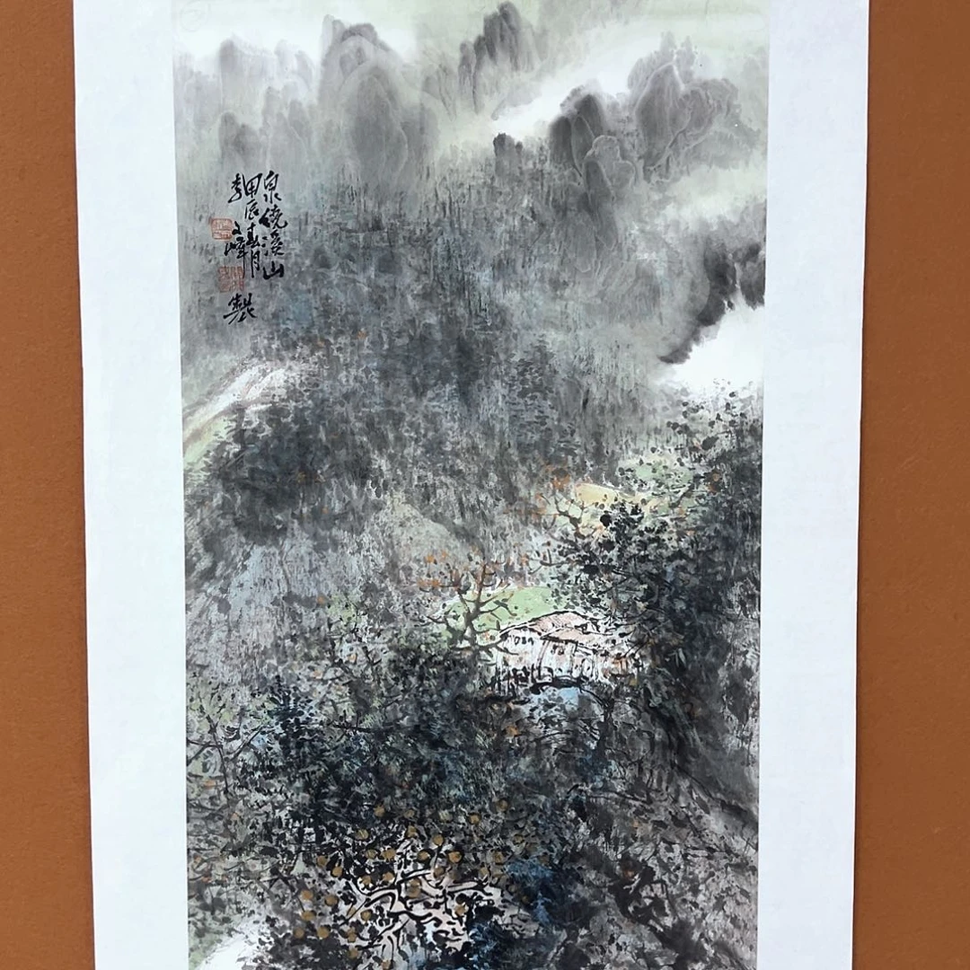 国画李文峰的画作