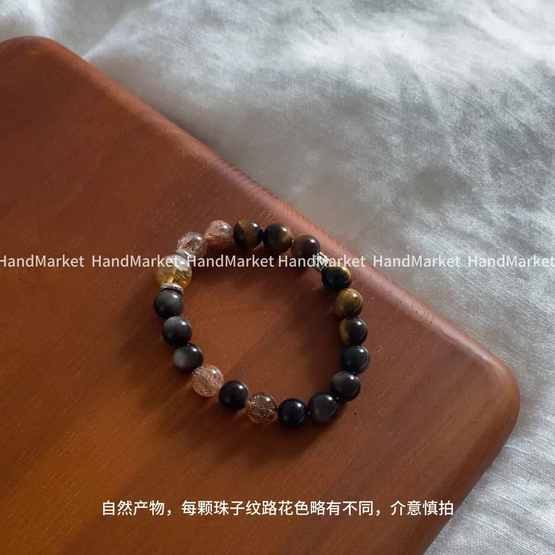 925银手链 JIUJIU【黑暗荣耀】手工百搭时尚小众复古简约0801