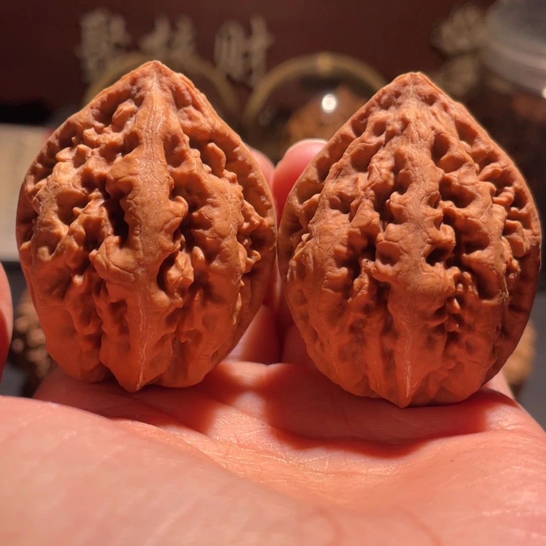 文玩核桃吊坠老树龙纹7