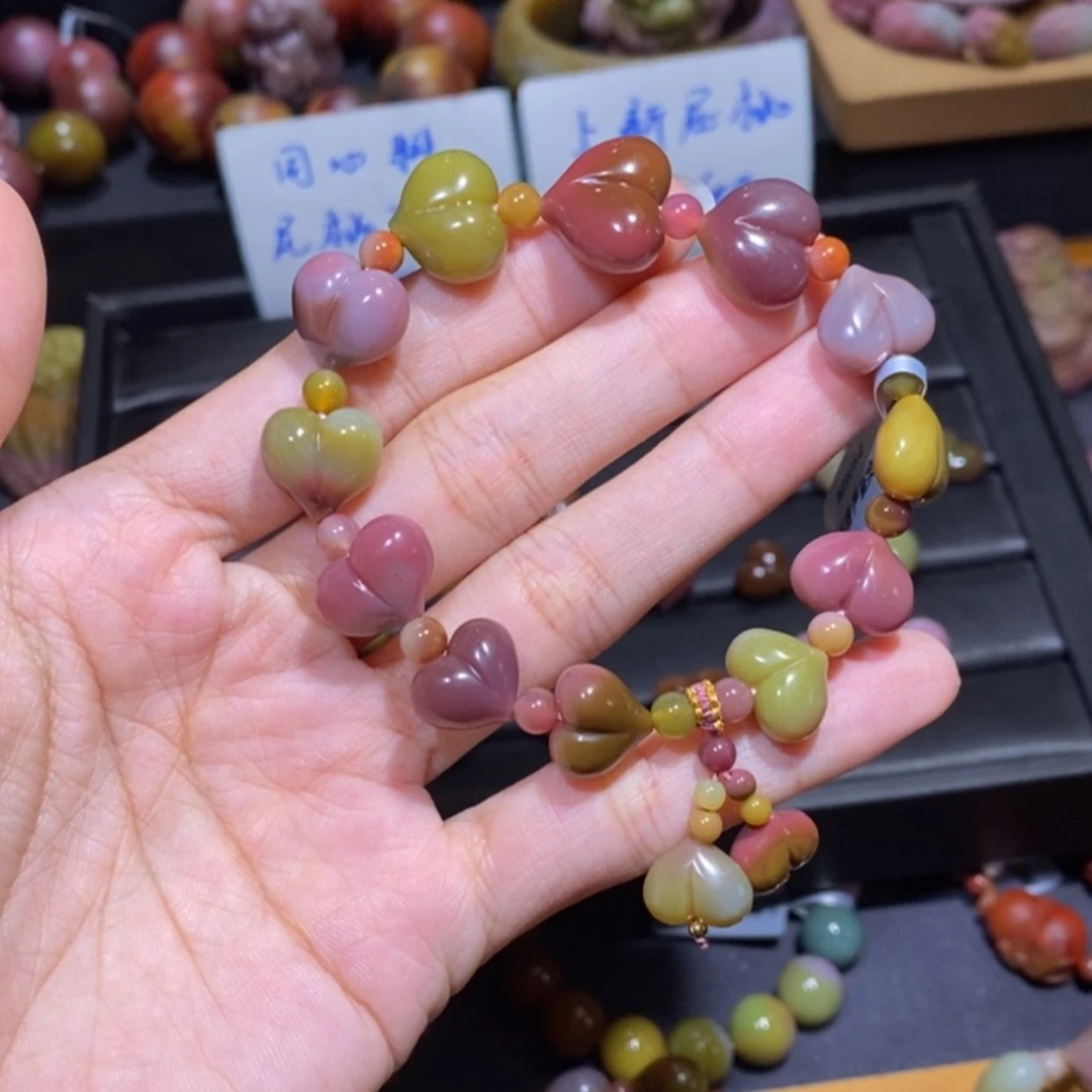 【闪购商品】未镶嵌手链玛瑙/玉髓盐源玛瑙 屁桃