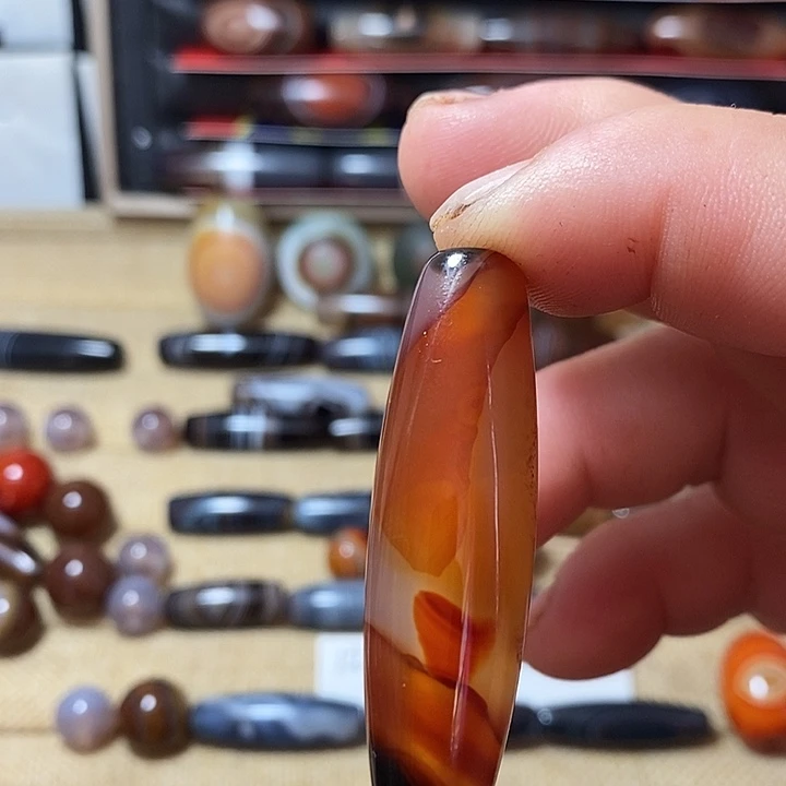 玛瑙/玉髓合金颈饰