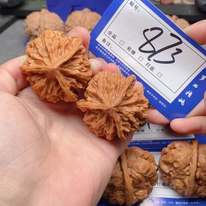 把件桃核42帝王奔873号牌