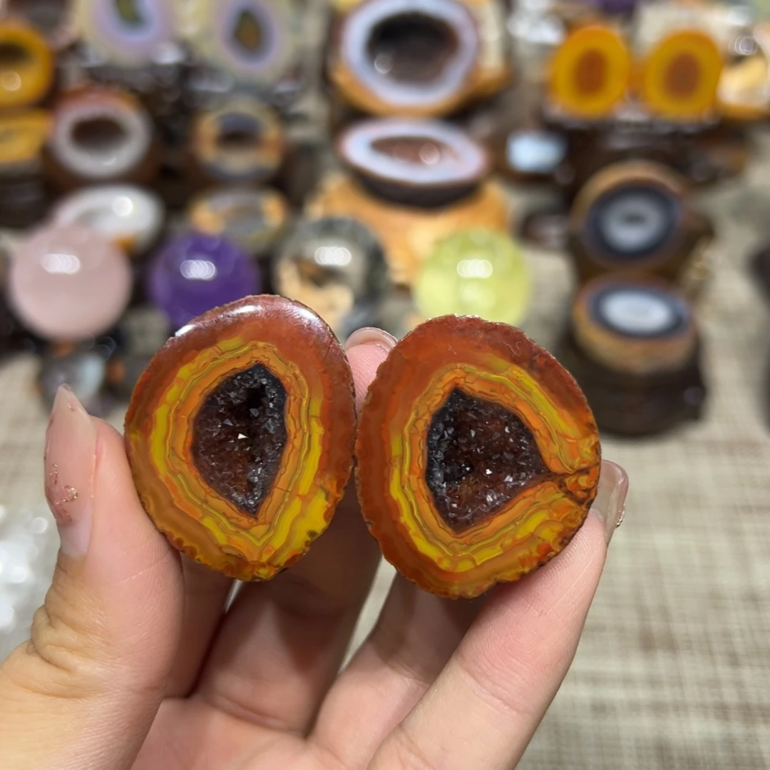 玛瑙/玉髓未镶嵌摆件