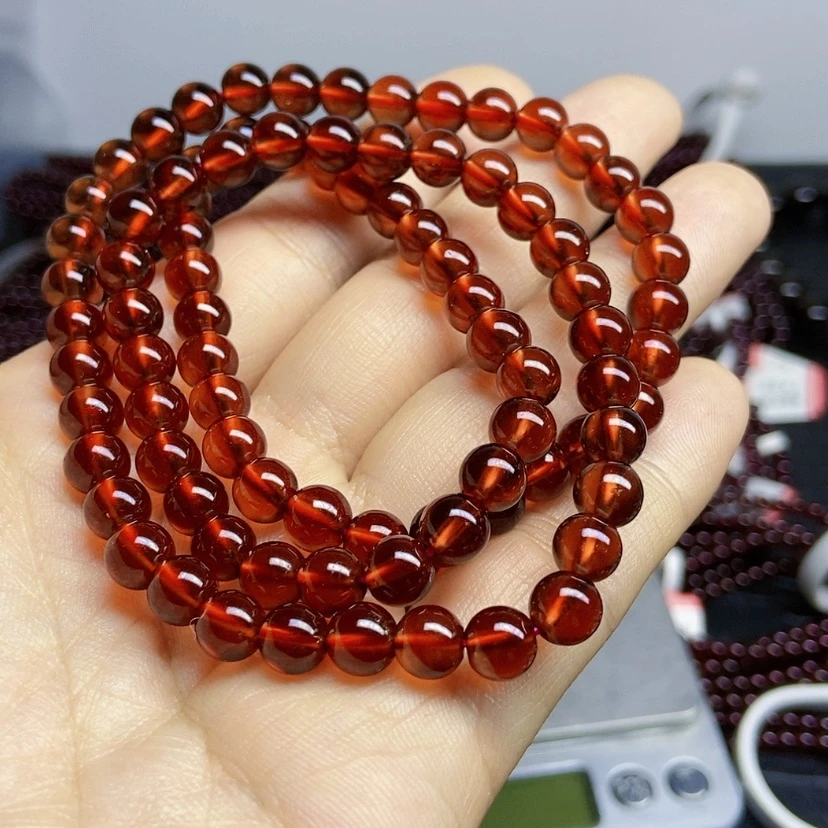 【闪购商品】石榴石手链未镶嵌飒*