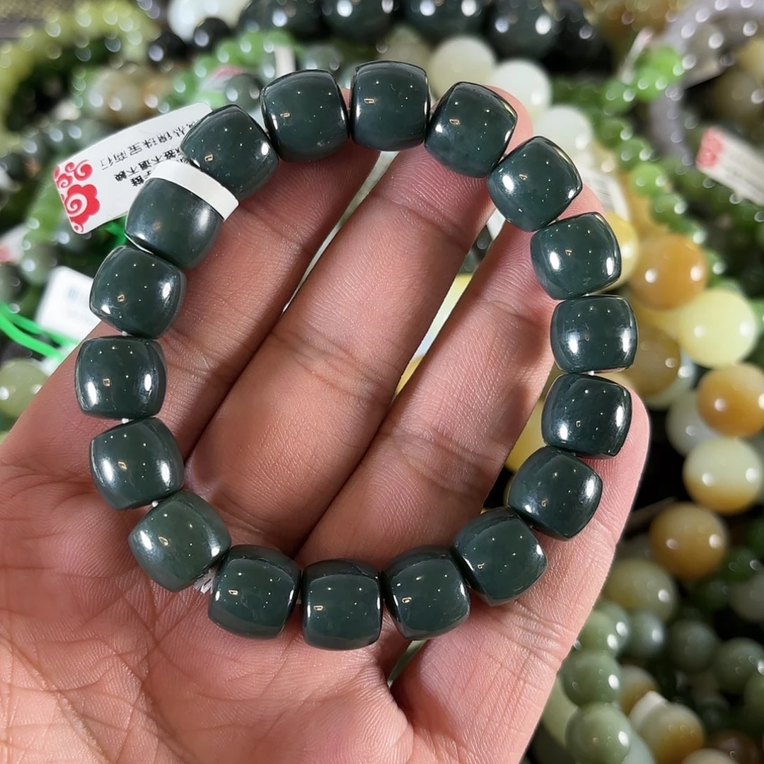 和田玉手链未镶嵌W187