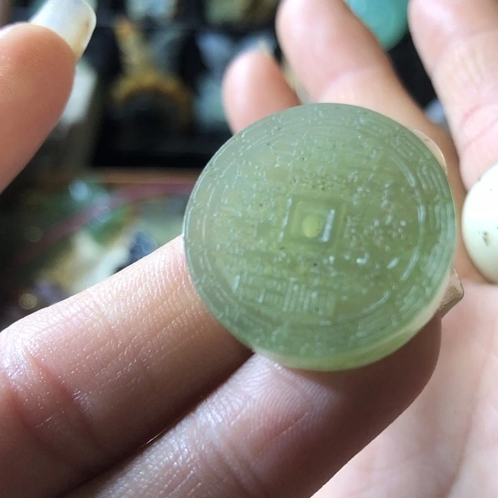 岫玉未镶嵌岫玉挂件