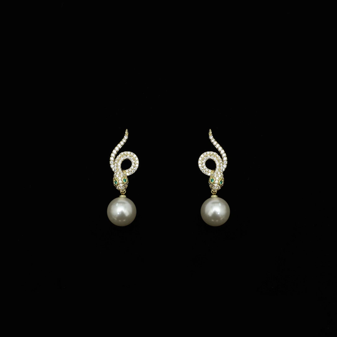 合金耳饰 【千屿Sheila】“蛇来运转”耳环251-EH/0221-4489