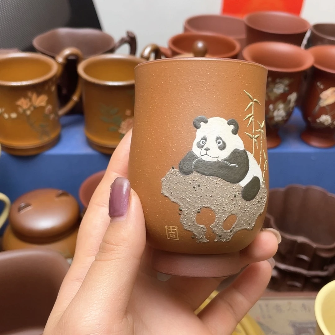 紫砂茶杯紫砂主人杯