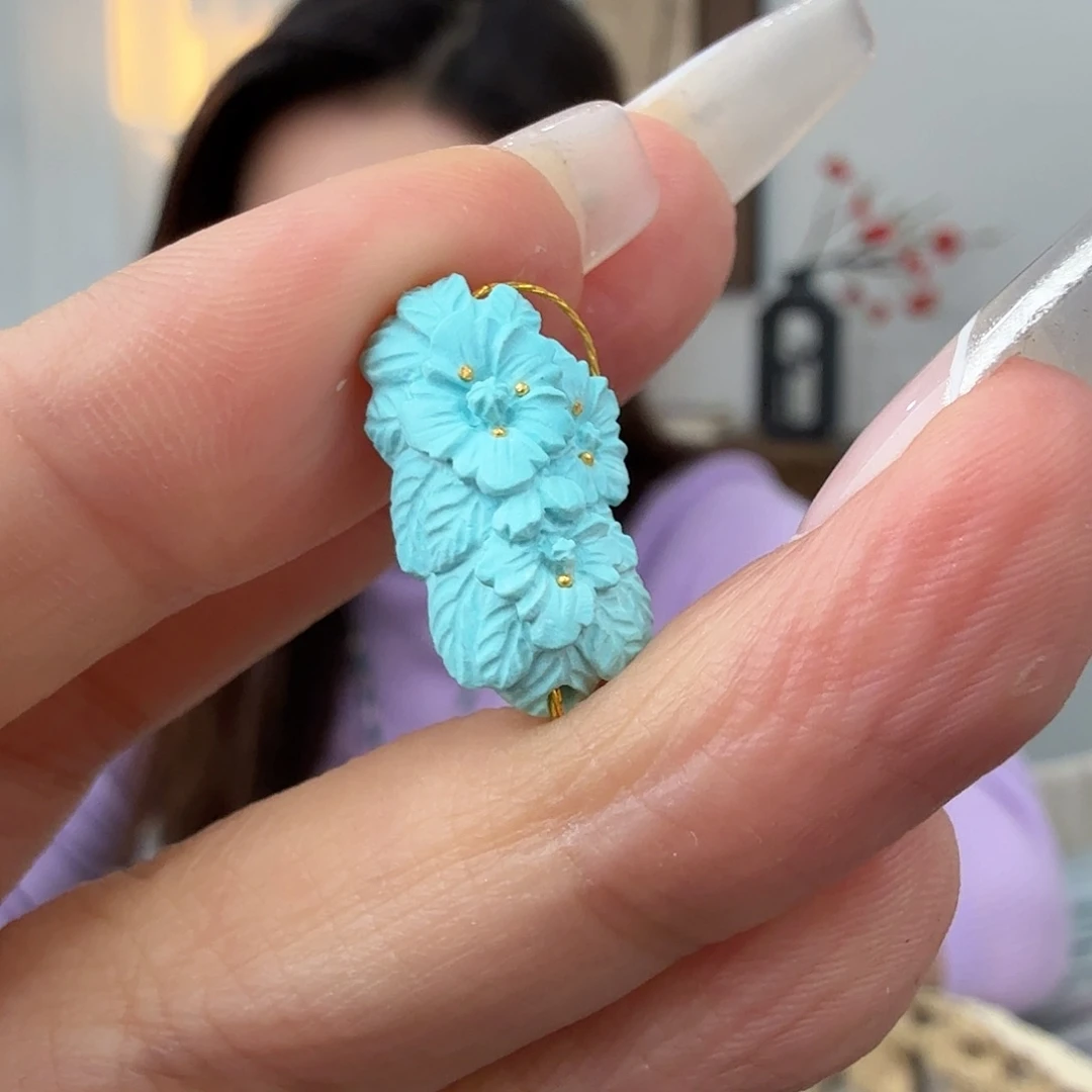 绿松石未镶嵌珠宝奇石