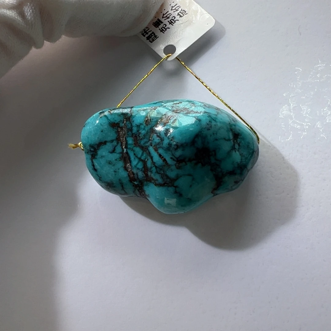 绿松石未镶嵌挂件