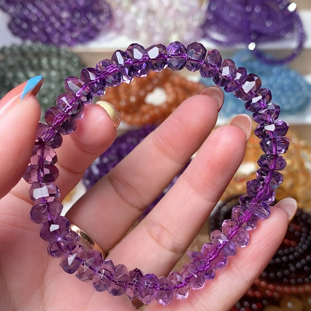 未镶嵌手串紫晶20.8