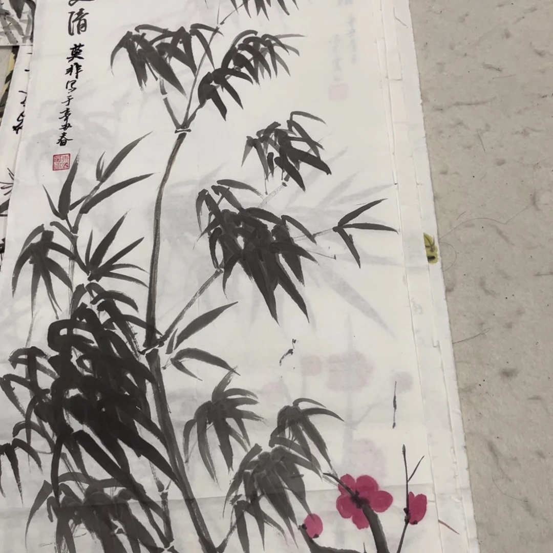 国画胡小春老师绘画