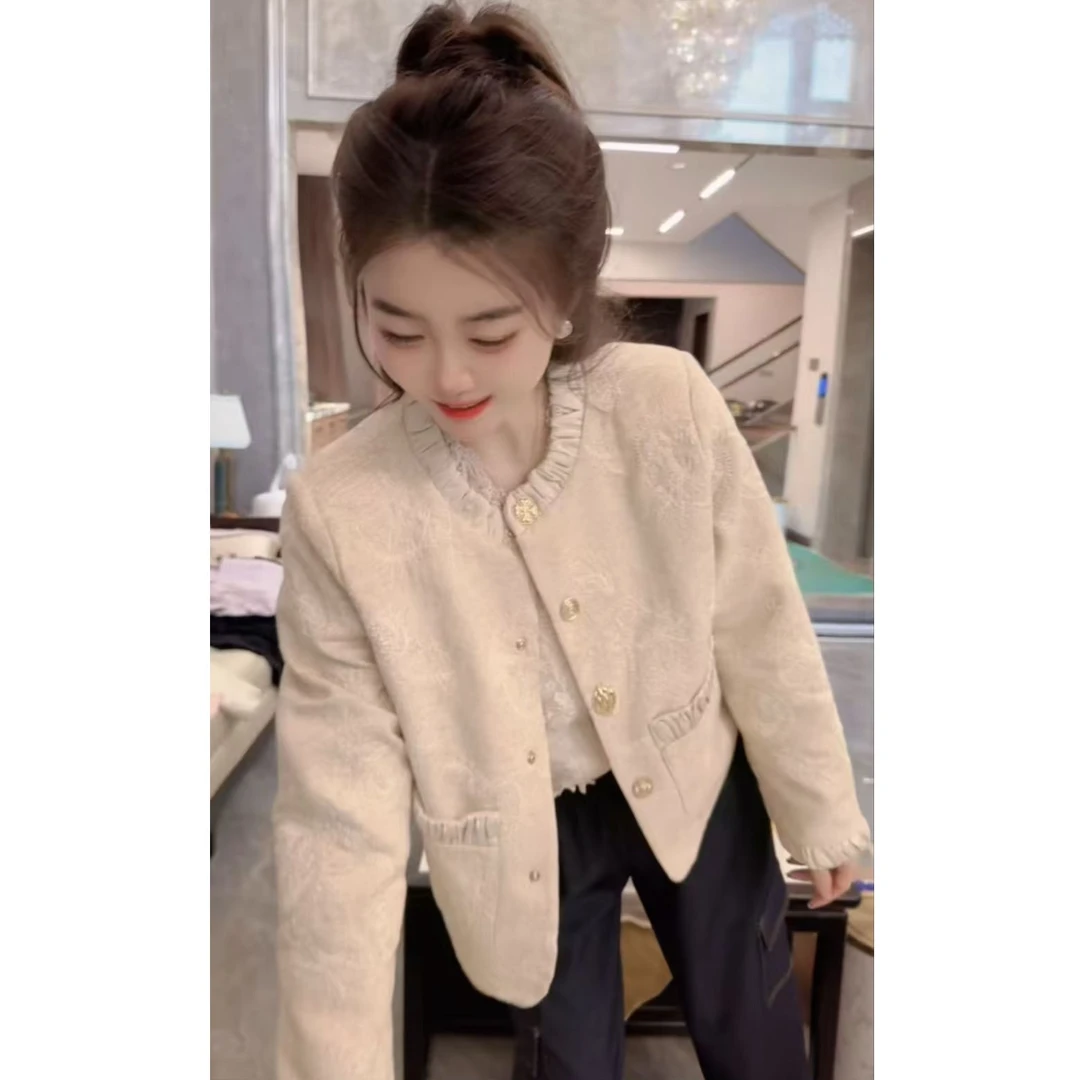 『中式千金H』时尚气质百搭时尚外套2881-1