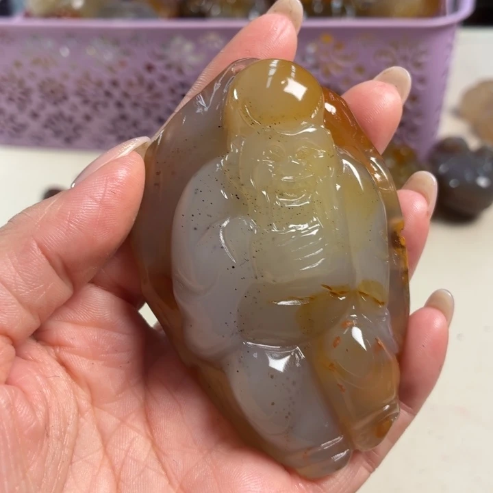 玛瑙/玉髓未镶嵌吊坠(不含链)