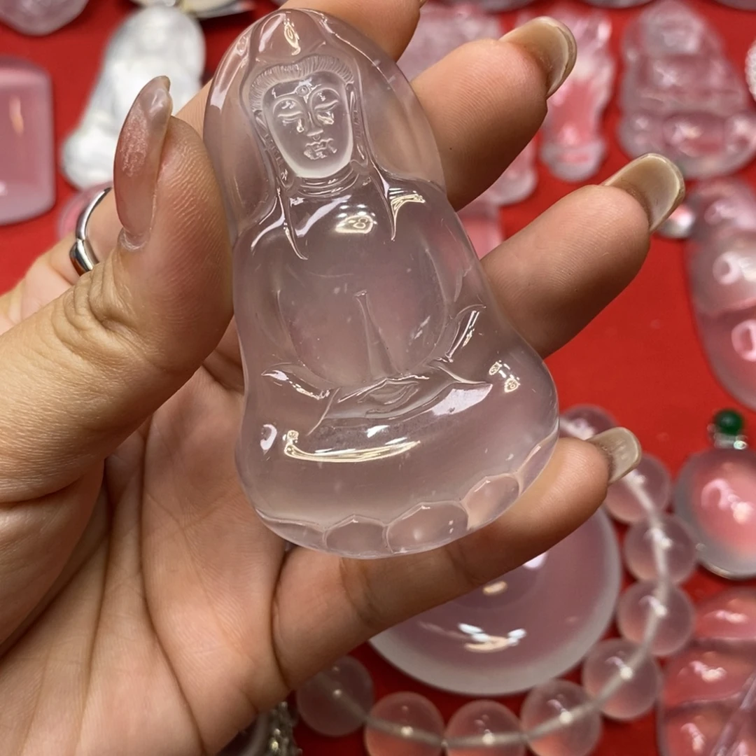 h***1石英质玉未镶嵌吊坠