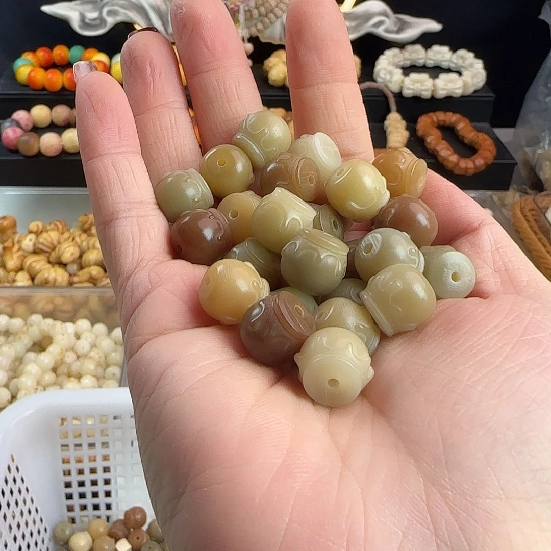 手串菩提根/象牙果卡12多宝蜜罐100颗