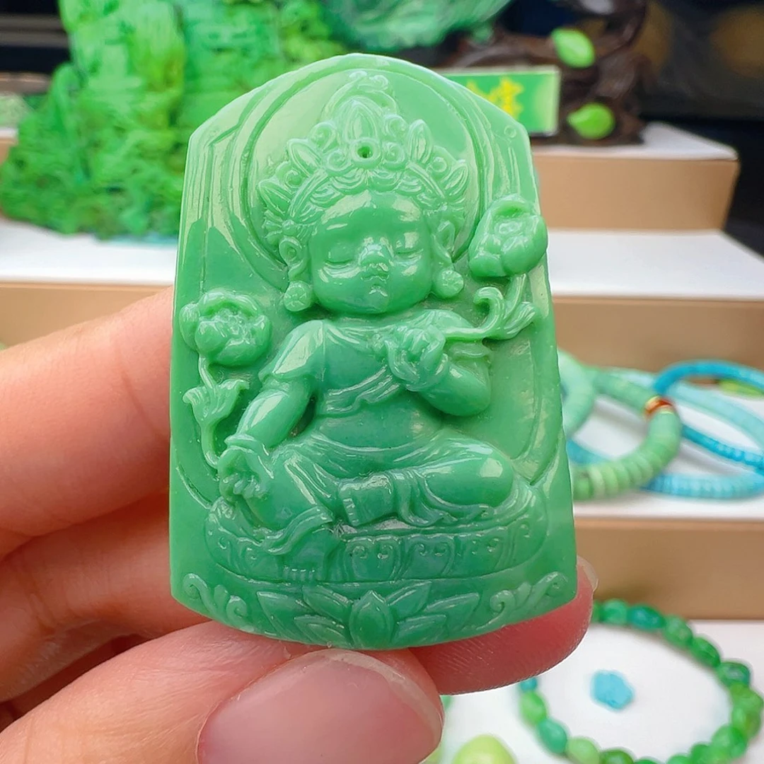 未镶嵌绿松石项链