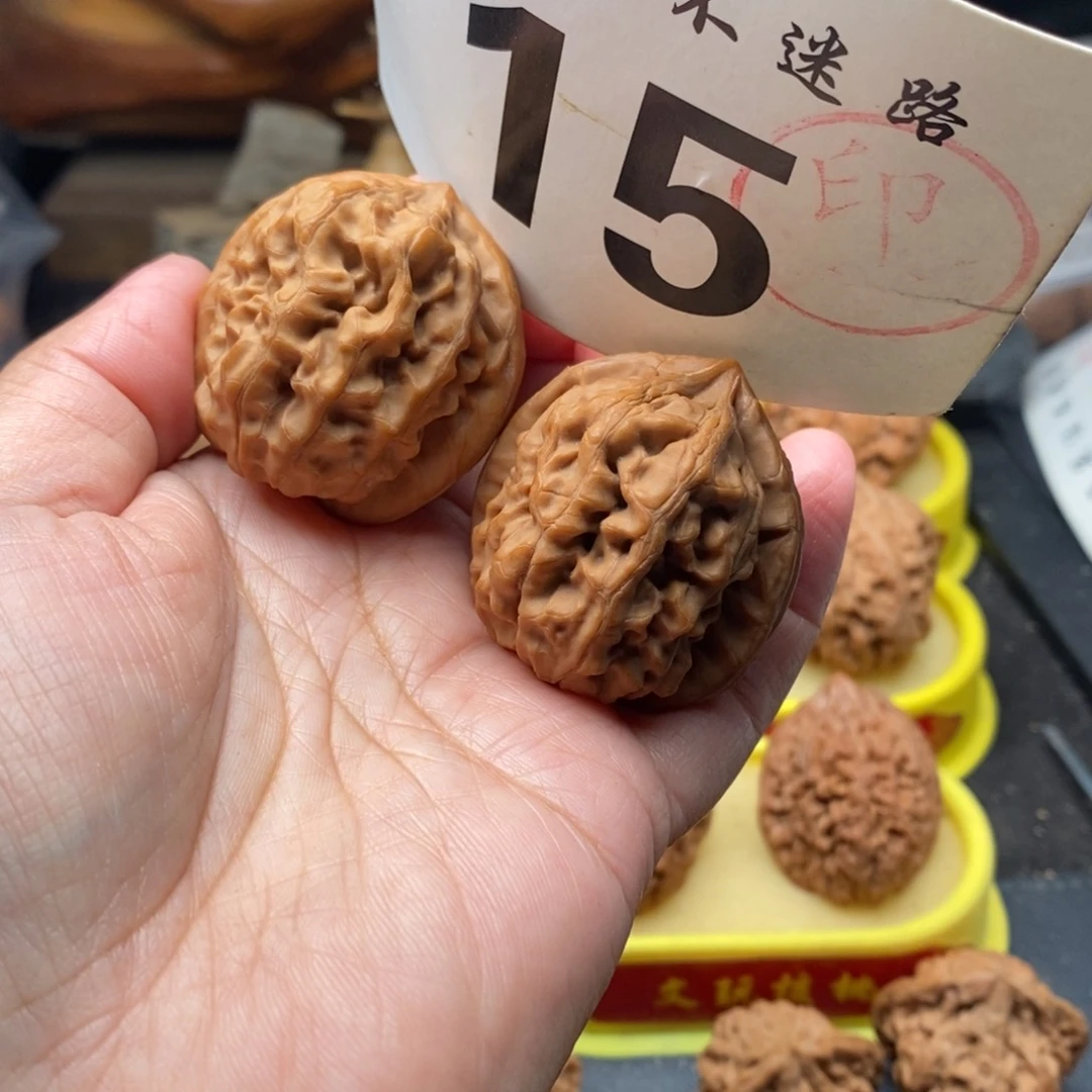把件文玩核桃38核欢