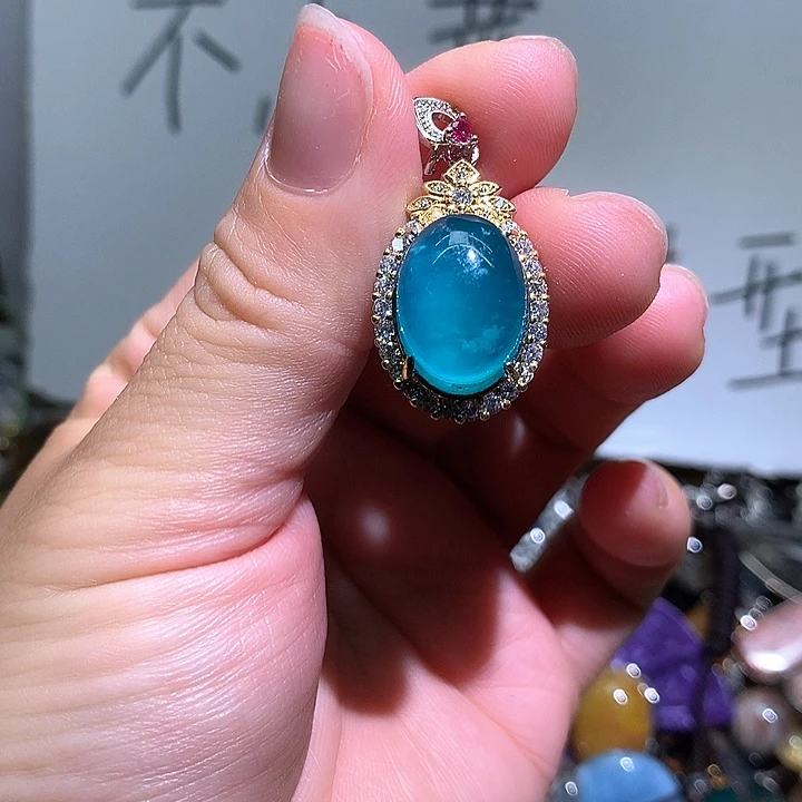 水晶戒指未镶嵌水晶