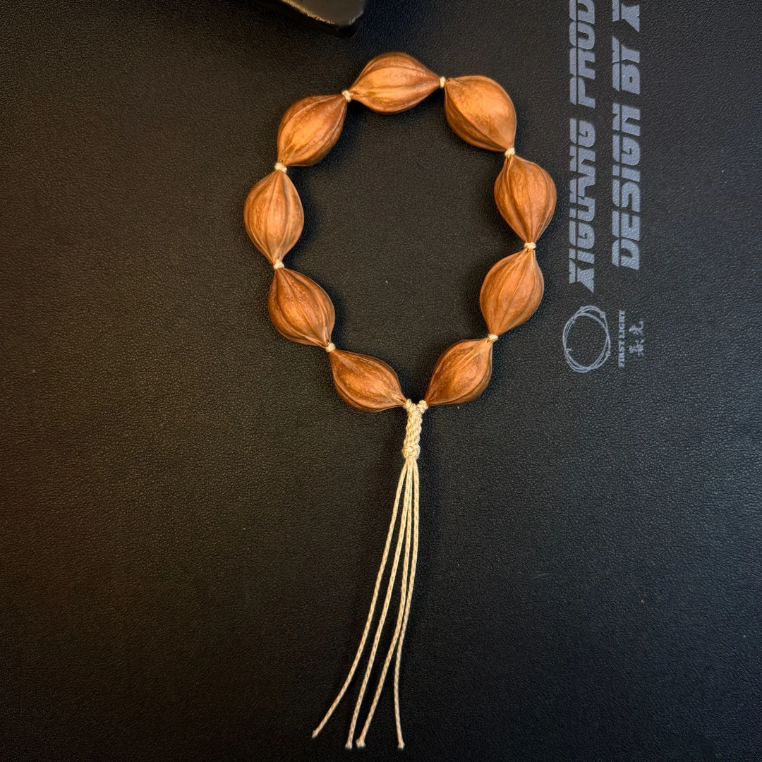 【四花树王料水晶核】橄榄核手串