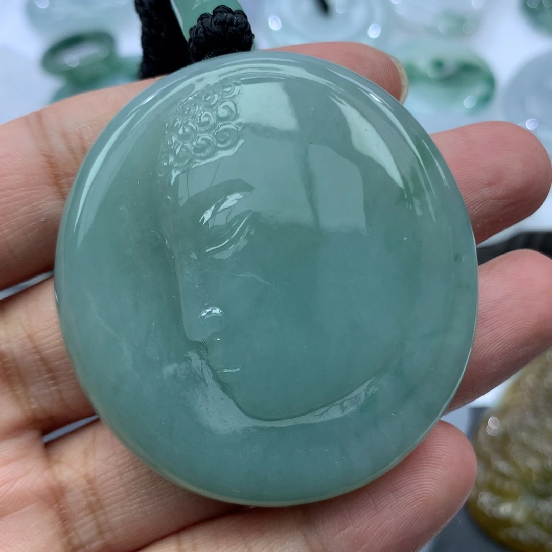 颈饰未镶嵌翡翠缅甸天然A货翡翠