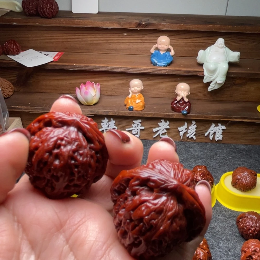 吊坠文玩核桃文玩核桃 手把件 南将石