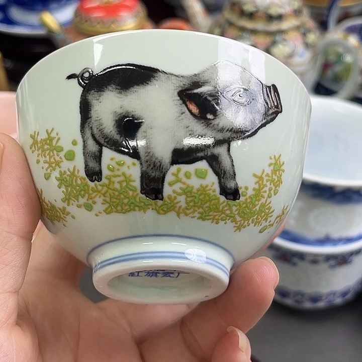 摆件景德镇陶瓷老厂瓷19