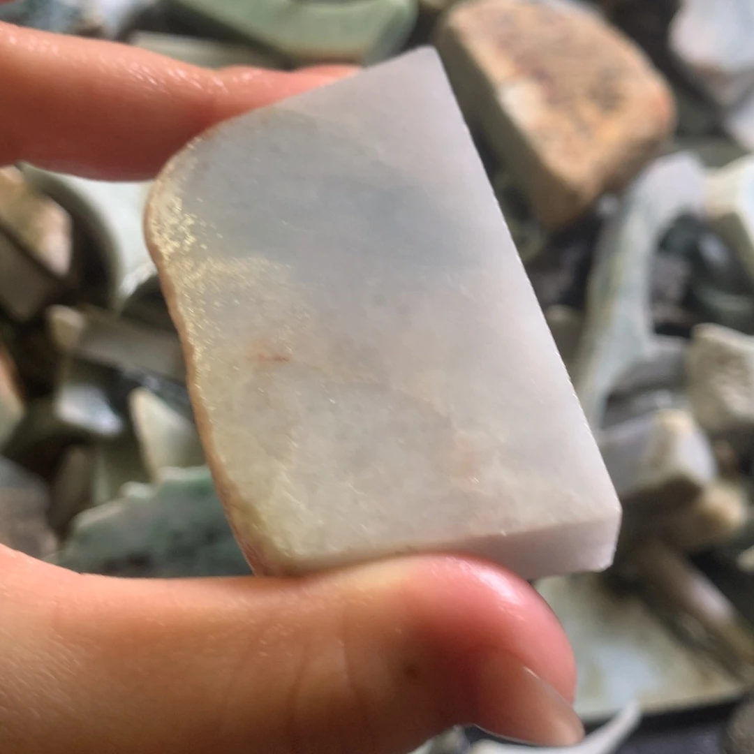 翡翠颈饰未镶嵌缅甸翡翠