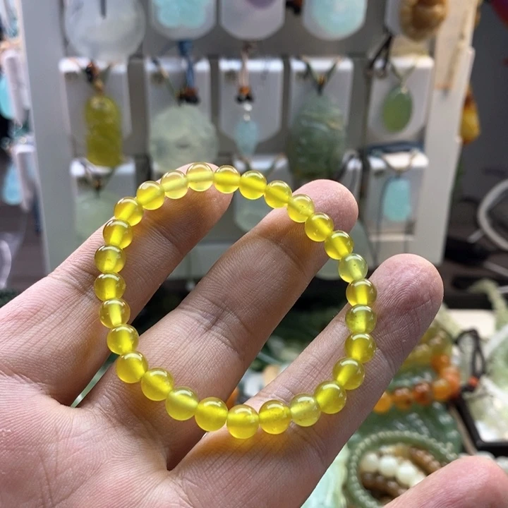 未镶嵌蛇纹石玉颈饰